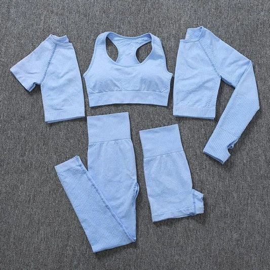 Plain Seamless Yoga Set