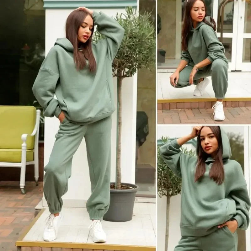 Oversized Ladies Track Suit